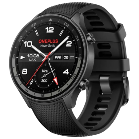 OnePlus Watch 2R Gris 1,43 pouces AMOLED GPS NFC 12 jours +100 sports 5ATM