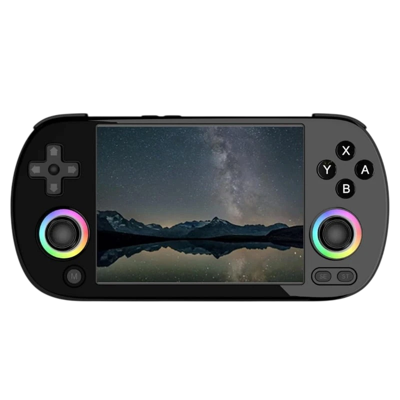 Console Portable Anbernic Retro RG40XX H 64GB Noir - Avec Sortie HDMI Plug & Play - 5G WIFI et Bluetooth 4.2