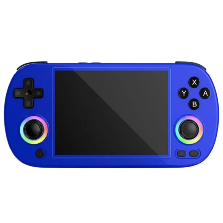 Console portable rétro Anbernic RG40XX H 64GB Bleu - Avec sortie HDMI Plug & Play - 5G WIFI et Bluetooth 4.2
