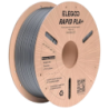 Filament ELEGOO Rapid PLA + (PLUS) Argent - 1,75 mm - Impression haute vitesse jusqu'à 600 mm/s - Bobine de 1 kg