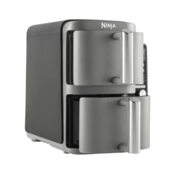 Ninja SL400EU Double Verticale 9,5L Noir/Gris 2470W 6 programmes Friteuse à air chaud