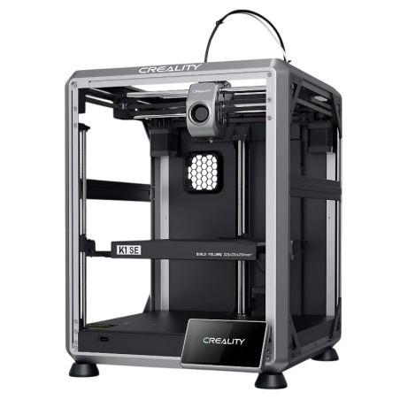 Creality K1 SE Haute vitesse 600mm/s, Taille d'impression 220x220x250mm, Refroidissement Rapide Noir FDM Imprimante 3D