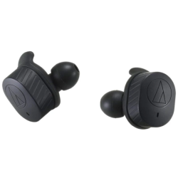 Audio-Technica ATH-SPORT7TW IE Noir TWS Bluetooth 5.0 17h Écouteurs sans fil