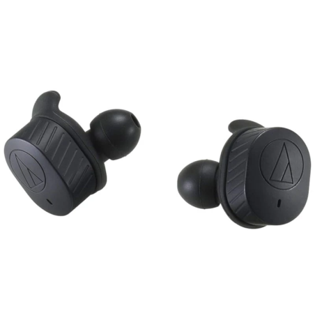 Audio-Technica ATH-SPORT7TW IE Noir TWS Bluetooth 5.0 17h Écouteurs sans fil