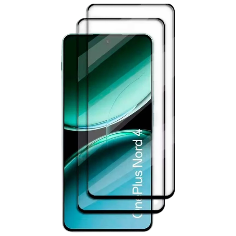 Pack x2 Protecteur d'écran en verre trempé Full Screen 3D pour Oneplus Nord 4 5G