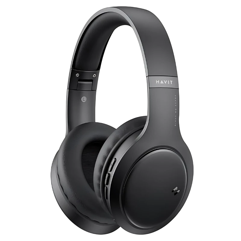 Havit H633BT Noir Arceau Bluetooth 5.1 Multipoint Casque sans fil