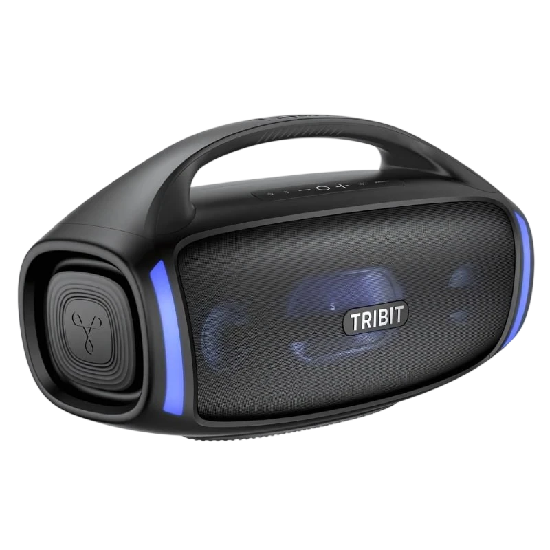 Tribit Stormbox Blast 2 Noir 200W 30h IP67 lumières LED entrée AUX Enceinte Bluetooth 5.4