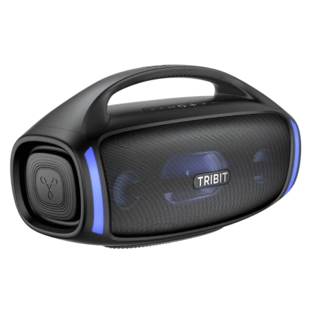Tribit Stormbox Blast 2 Noir 200W 30h IP67 lumières LED entrée AUX Enceinte Bluetooth 5.4