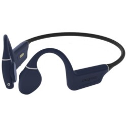Creative Labs Outlier Free Pro Plus Noir/Bleu Conduction osseuse Bluetooth 5.3 IPX8 Multipoint Écouteurs sans fil
