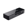 Trust NANGA USB 3.2 Gen 1 (3.1 Gen 1) Type-A Noir SD/microSD Lecteur de cartes
