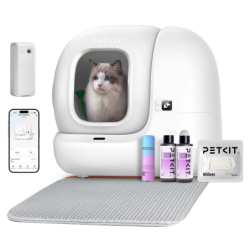 PETKIT Pura Max 2 Premium Kit Technologie xSecure et kit d'élimination des odeurs inclus Contrôle APP Litière auto