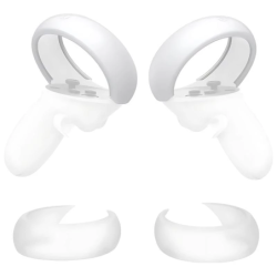 Protecteur de contrôle Kiwi Design Q26-2.1 pour Meta Quest 2 Blanc