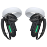 Étuis de Protection avec Poignée Kiwi Design Q1 PRO-2.2 avec protecteur de Batterie pour Meta Quest 2 Noir