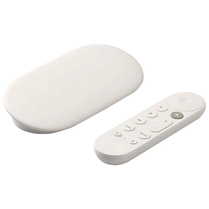 Google TV Streamer 4K Porcelaine WiFi double bande Bluetooth