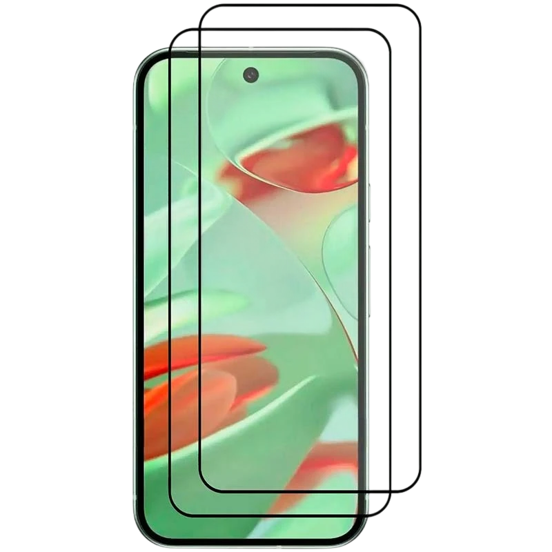 Pack x2 Protecteur d'écran en verre trempé Google Pixel 9 / Pixel 9 Pro 6.3" Full Screen 3D