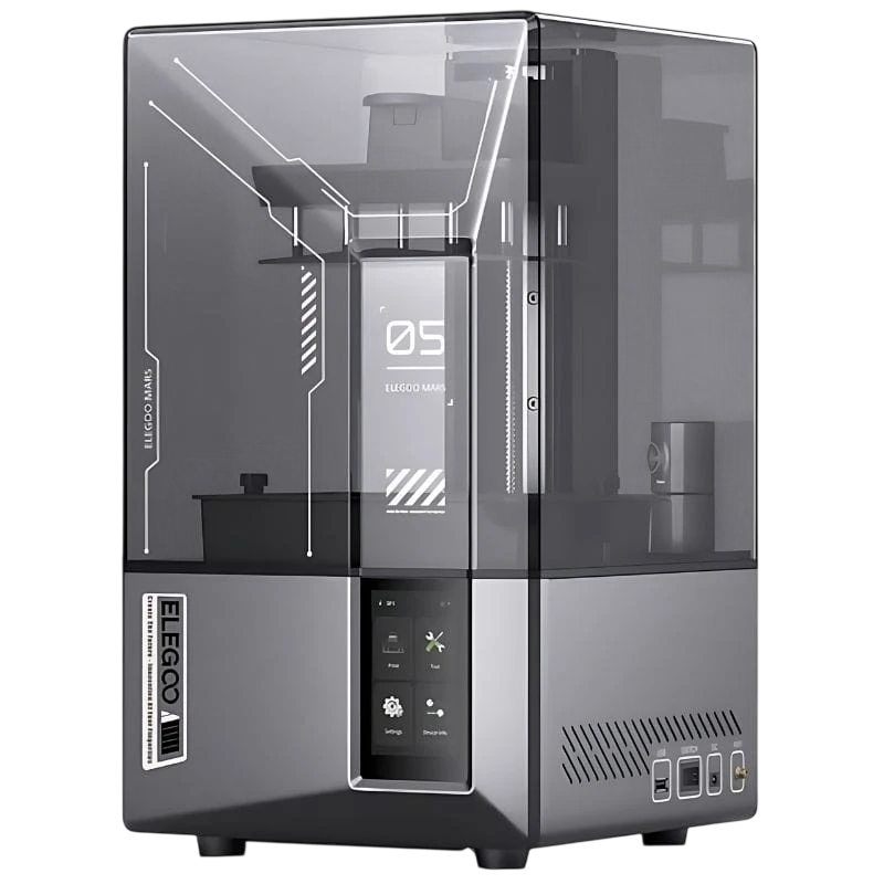 ELEGOO Mars 5 Ultra Mono LCD HD 9K Haute Vitesse jusqu'à 150mm/h Caméra Avec IA Taille d'impression 7 Pouces Nivellement Automat