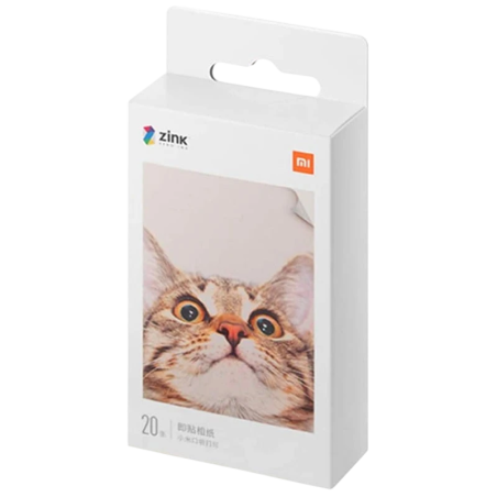 Pack x20 Papier photo Xiaomi Mi Portable Photo Printer 2x3 Avec Xiaomi Mi Portable Photo Printer