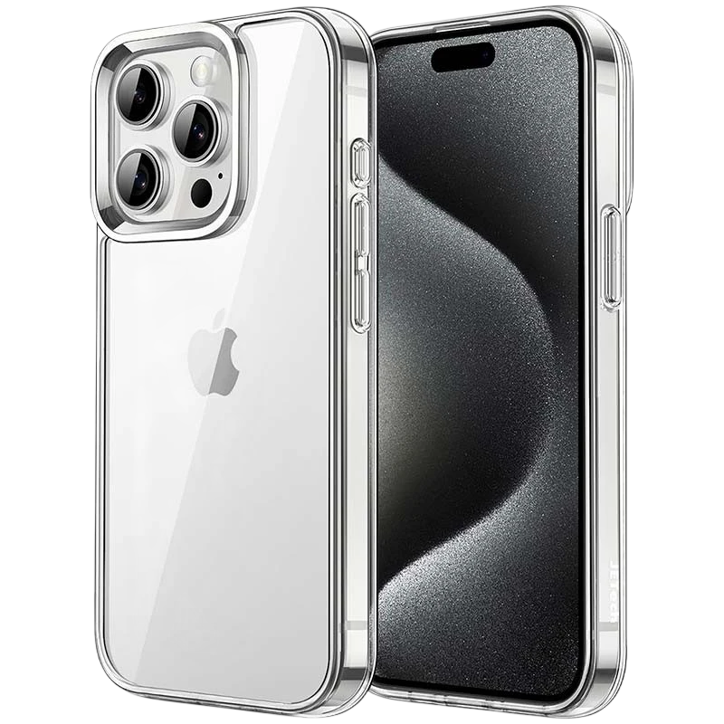 Coque Antichoc Premium pour iPhone 16 Pro Max 6.9" Acrylique Anti-Jaunissement Transparent