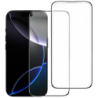 Pack x2 Protecteur d'écran en verre trempé iPhone 16 Plus 6.7" Full Screen 3D