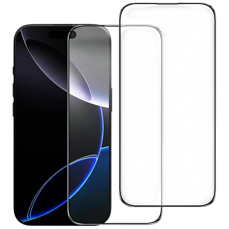 Pack x2 Protecteur d'écran en verre trempé iPhone 16 Pro Max 6.9" Full Screen 3D