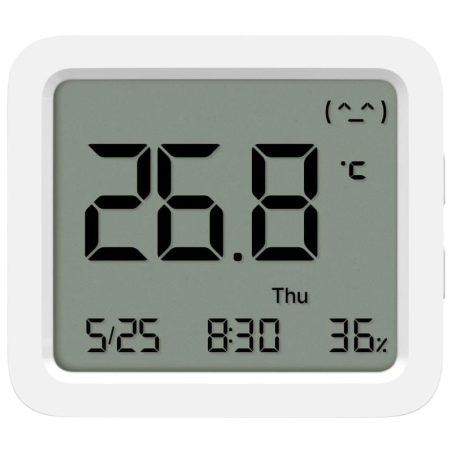 Xiaomi Mi Temperature and Humidity Monitor 3 Blanc - Moniteur de température et d'humidité