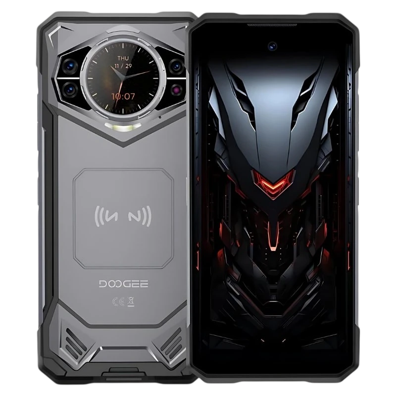 Doogee S200 5G 12GB/256GB Noir 6,72 pouces AMOLED 120Hz 100MP 10100mAh 33W NFC