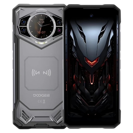 Doogee S200 5G 12GB/256GB Noir 6,72 pouces AMOLED 120Hz 100MP 10100mAh 33W NFC