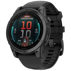 Garmin Fenix E 47 mm Acier Gris 1,3 pouces AMOLED GPS NFC 16 jours 10ATM Smartwatch