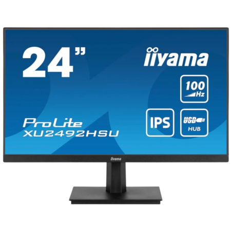 Iiyama ProLite XU2492HSU-B6 Adaptive Sync Noir 23,8 pouces Full HD IPS 100Hz 0,4ms Écran