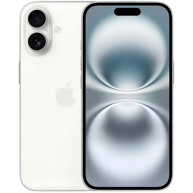 Apple iPhone 16 128GB Blanc 6,1 pouces OLED 48MP NFC