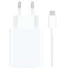 Chargeur rapide Xiaomi 67W HyperCharge Combo USB Type-A Blanc + Câble USB-A vers USB-C