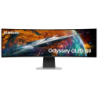 Samsung G95SC Argent 49 pouces DQHD OLED 240Hz 3ms G-Sync incurvé UltraWide Écran