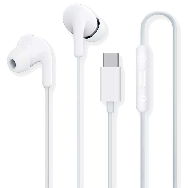 Xiaomi Type-C Earphones Blanc USB-C In-Ear Écouteurs