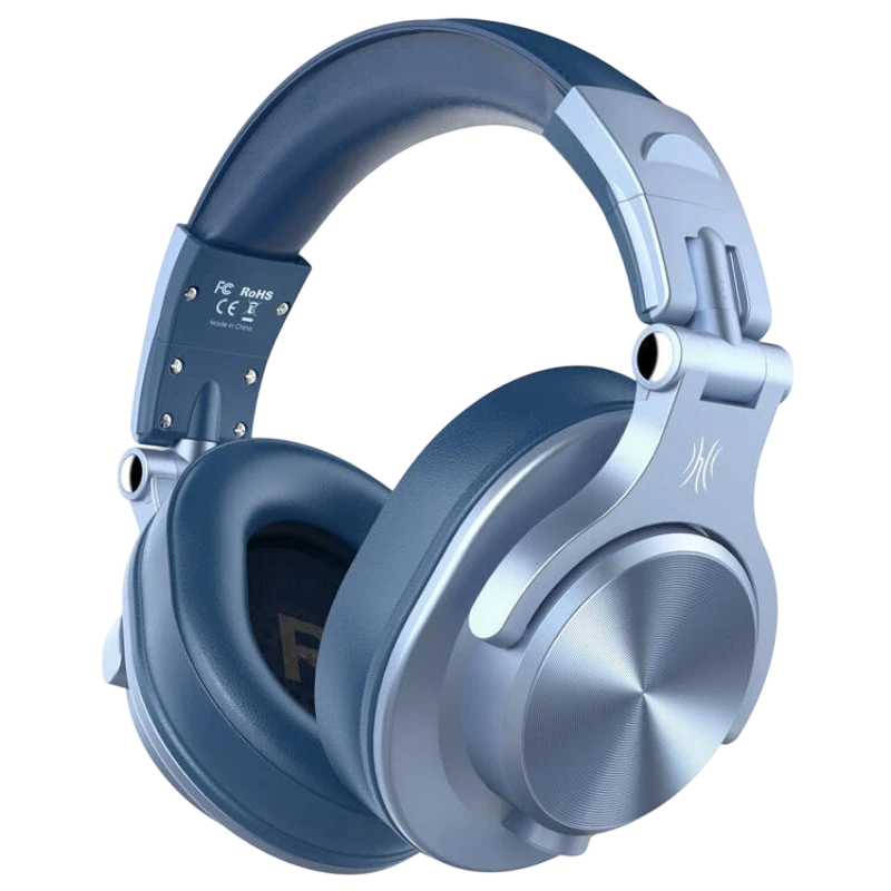 OneOdio Fusion A70 Bleu Bluetooth 5.2 Écouteurs sans fil