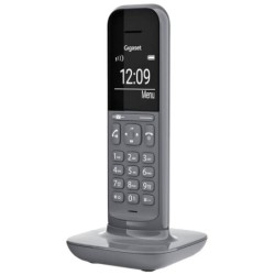 Gigaset CL390 DECT/analogique Gris identification de l'appelant mains libres 12h de conversation Téléphone sans fil