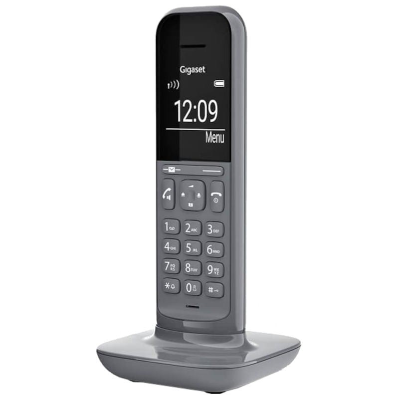 Gigaset CL390 DECT/analogique Gris identification de l'appelant mains libres 12h de conversation Téléphone sans fil