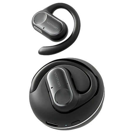 Vention OpenBeat O11 Noir Open-Ear Bluetooth 5.3 38h IPX5 Écouteurs sans fil