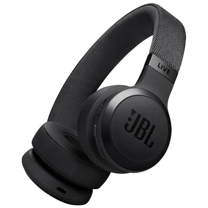 JBL Live 670NC Noir Arceau Bluetooth 5.3 65h Multipoint Casque sans fil