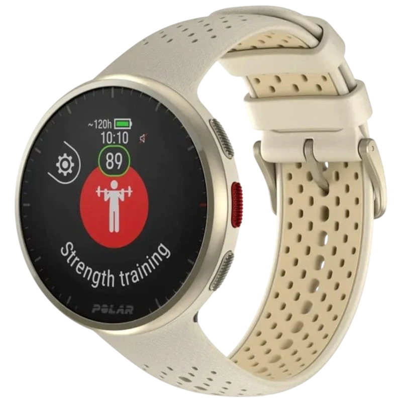 Polar Pacer Pro Or 1,2 pouces MIP GPS 7 jours Smartwatch