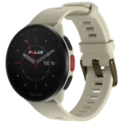 Polar Pacer Blanc 1,2 pouces MIP GPS 35 jours Smartwatch