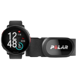Polar Vantage V3 Noir 1,39 pouces AMOLED GPS 10 jours Smartwatch + Ceinture thoracique
