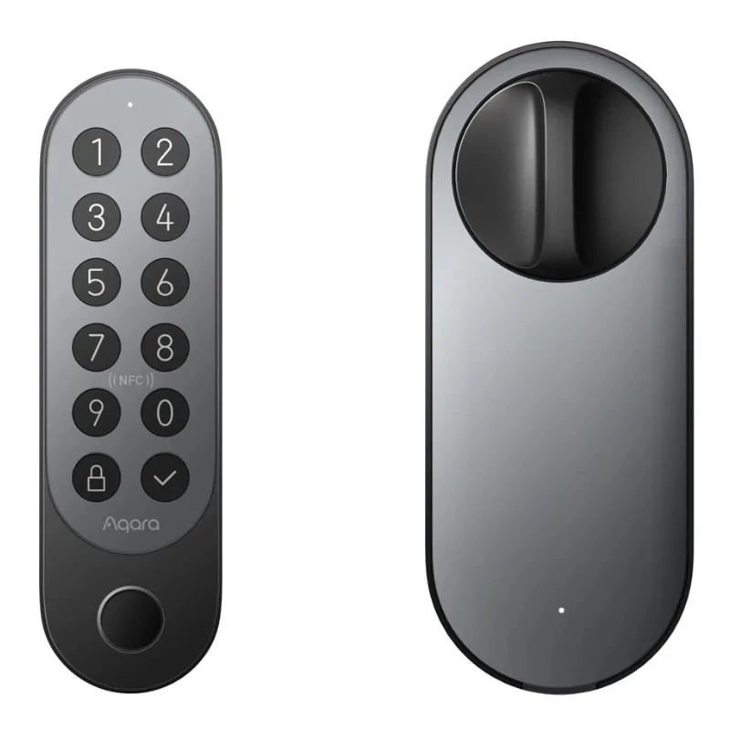 Aqara Smart Lock U200 Noir compatible avec Alexa et Google Serrure connectée