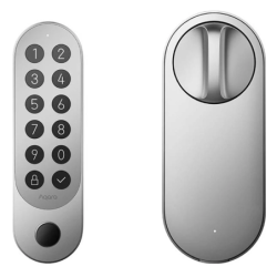 Aqara Smart Lock U200 Argent compatible avec Alexa et Google Serrure connectée