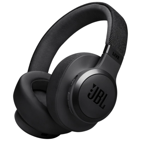 JBL Live 770NC Noir Arceau ANC Bluetooth 5.3 65h Multipoint Casque sans fil