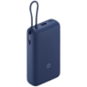 Xiaomi Power Bank Bleu avec câble intégré 20000mAh 33W