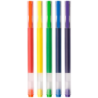 Xiaomi High-capacity Gel Pen (5-pack) - Stylos à Pointe Fine de 0,5 mm en 5 Couleurs