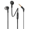JBL Pure Bass T205 Noir In-Ear avec micro Écouteurs