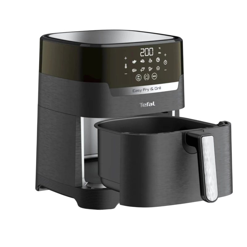 Tefal Easy Fry & Grill EY5058 4,2 litres 1550 W Noir écran tactile Friteuse à air chaud