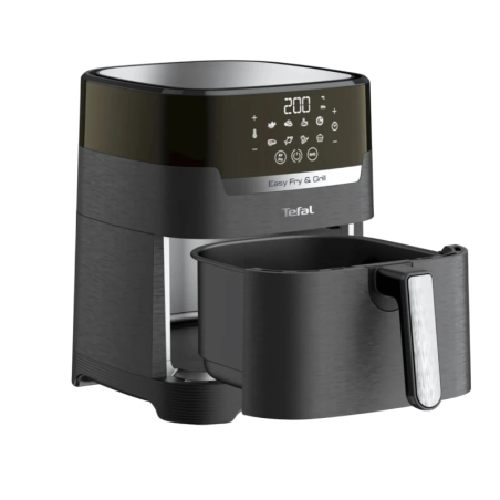 Tefal Easy Fry & Grill EY5058 4,2 litres 1550 W Noir écran tactile Friteuse à air chaud