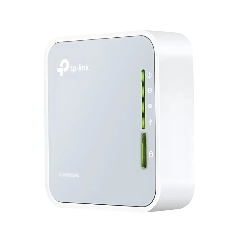 TP-Link TL-WR902AC Blanc WiFi 5 433Mbps Double bande 1 port 2 antennes Routeur sans fil